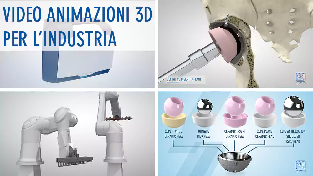 Animazioni 3D per lindustria