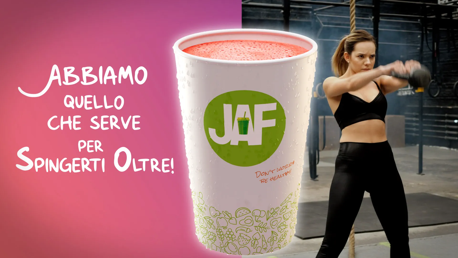 Spot Video Juice Bar con Animazione 3D e 2D