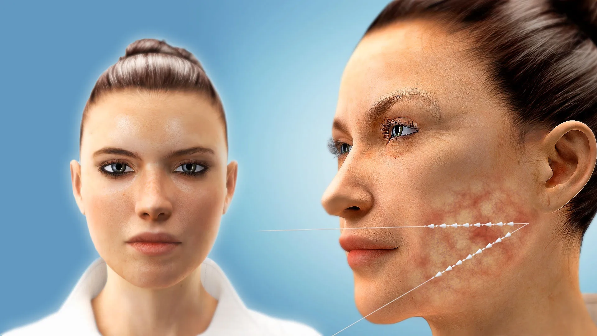 Video 3D Tecnica Filo-Ago in Chirurgia Estetica